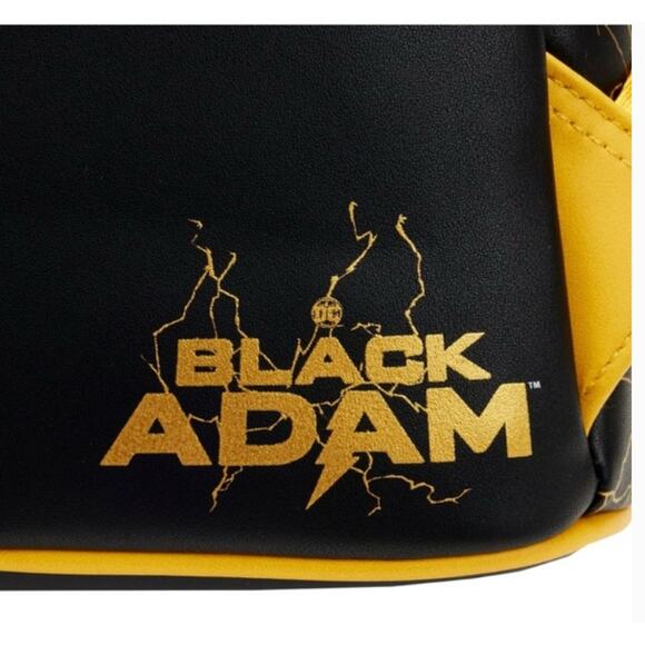 Loungefly DC Comics Black Adam Light Up Mini Backpack - Picture 4 of 11